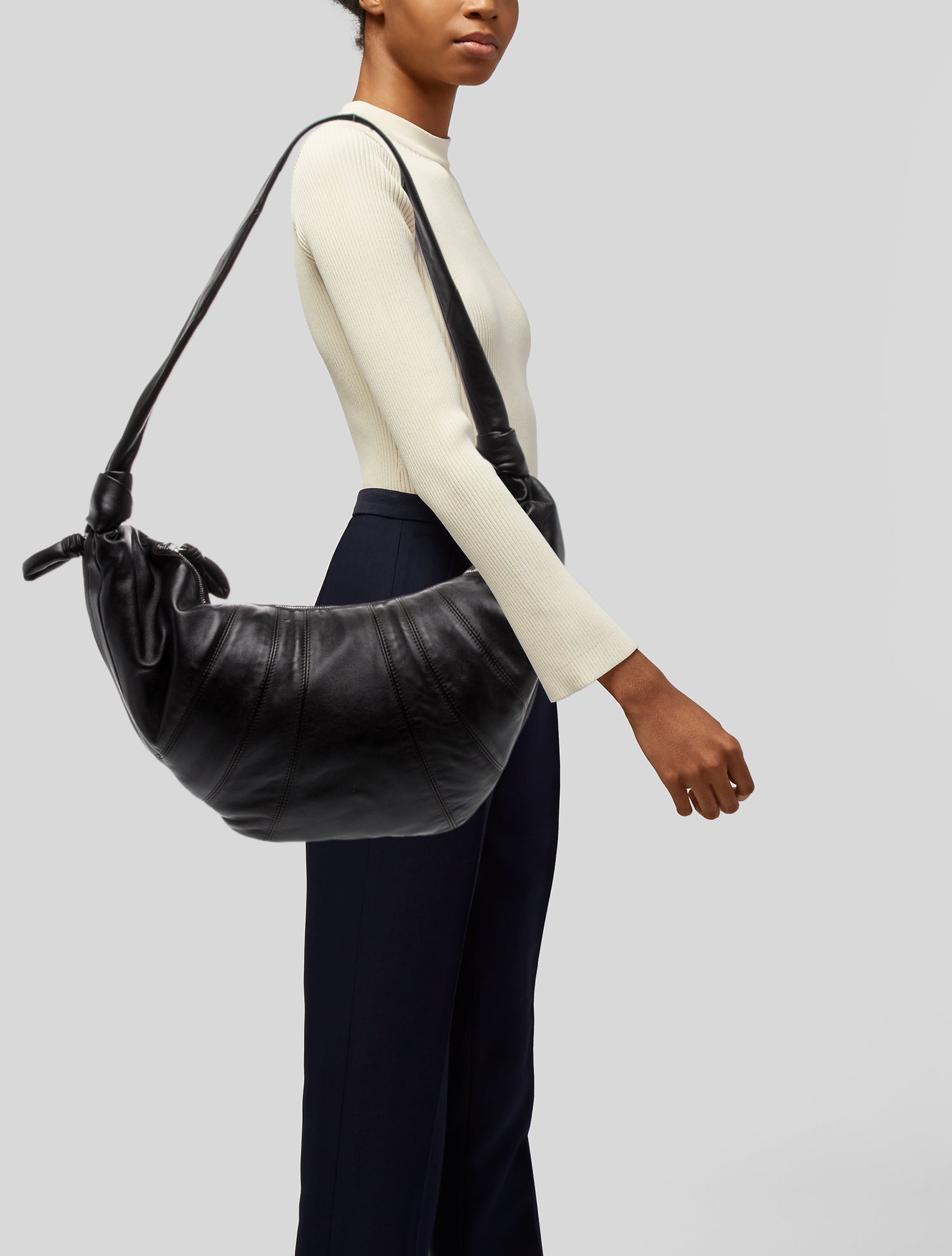Lemaire Leather Shoulder Bag