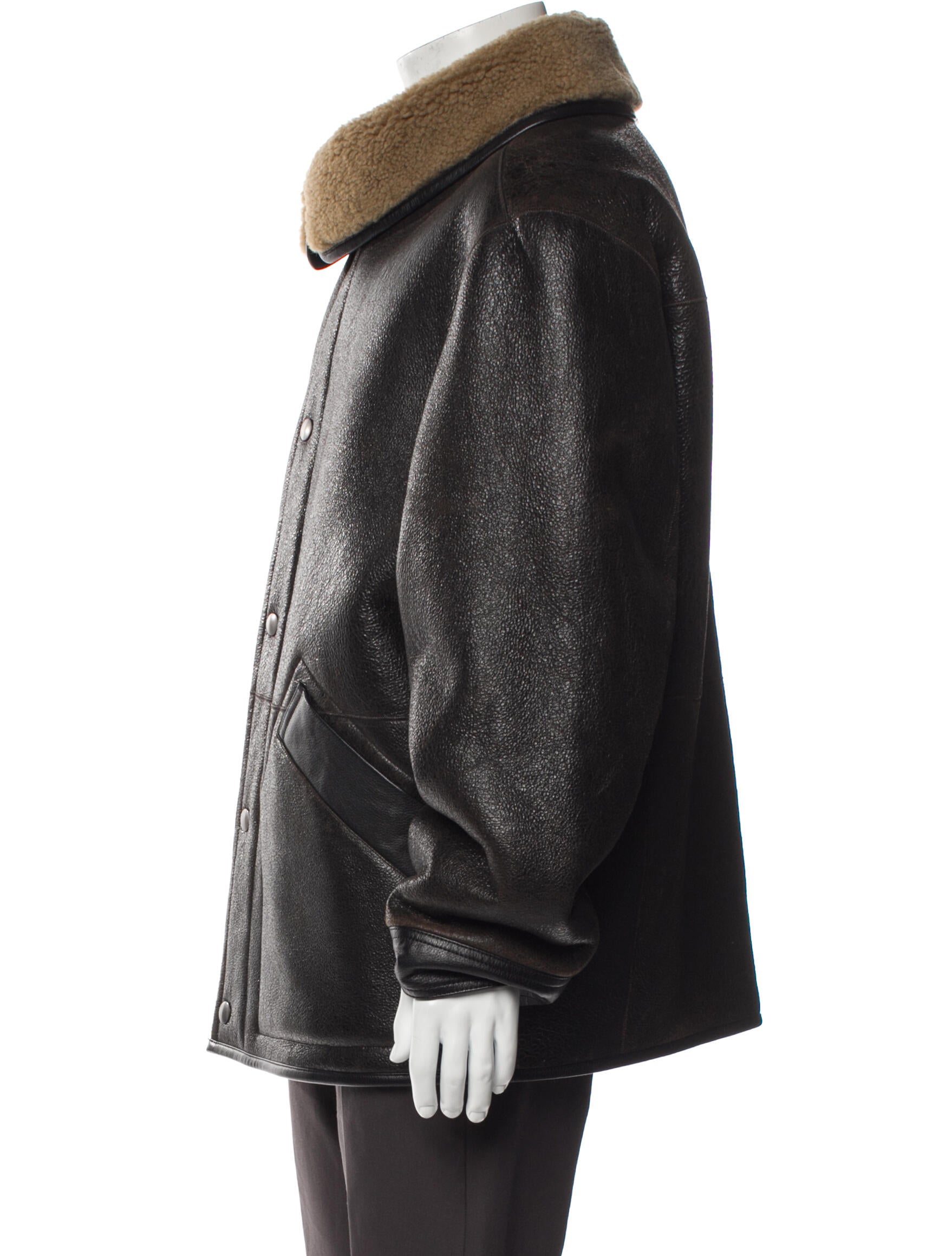 Lemaire Lamb Leather Parka w/ Tags