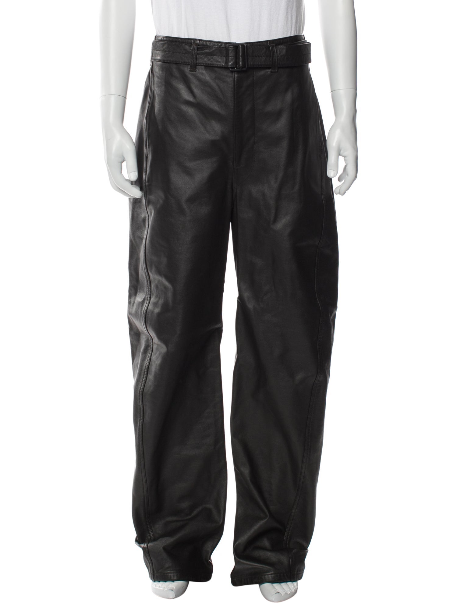 Lemaire Leather Pants