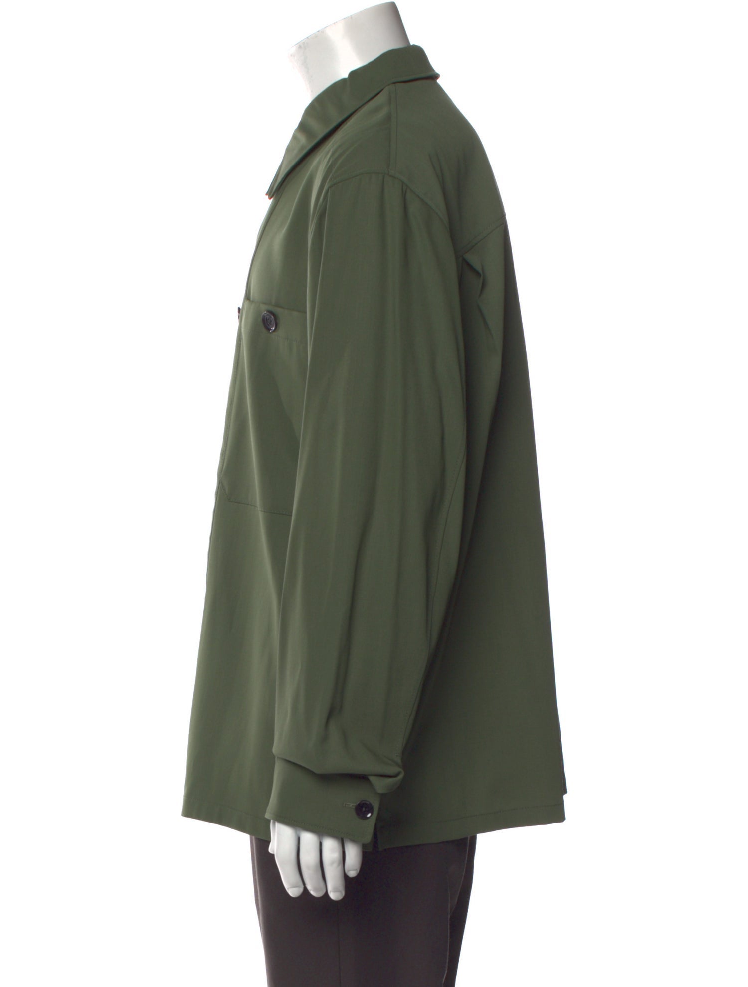 Lemaire Virgin Wool Long Sleeve Shirt