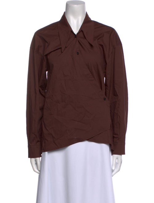 Lemaire Long Sleeve Button-Up Top
