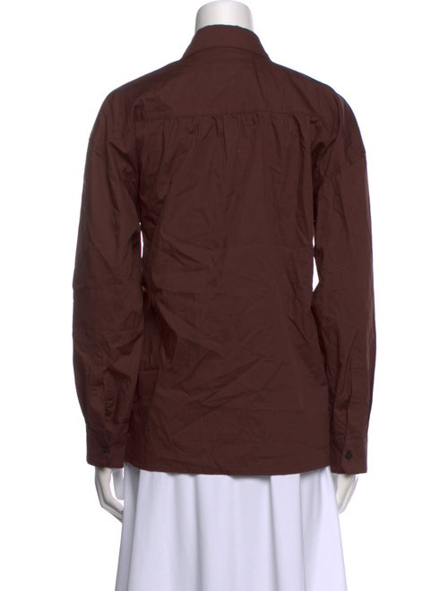 Lemaire Long Sleeve Button-Up Top