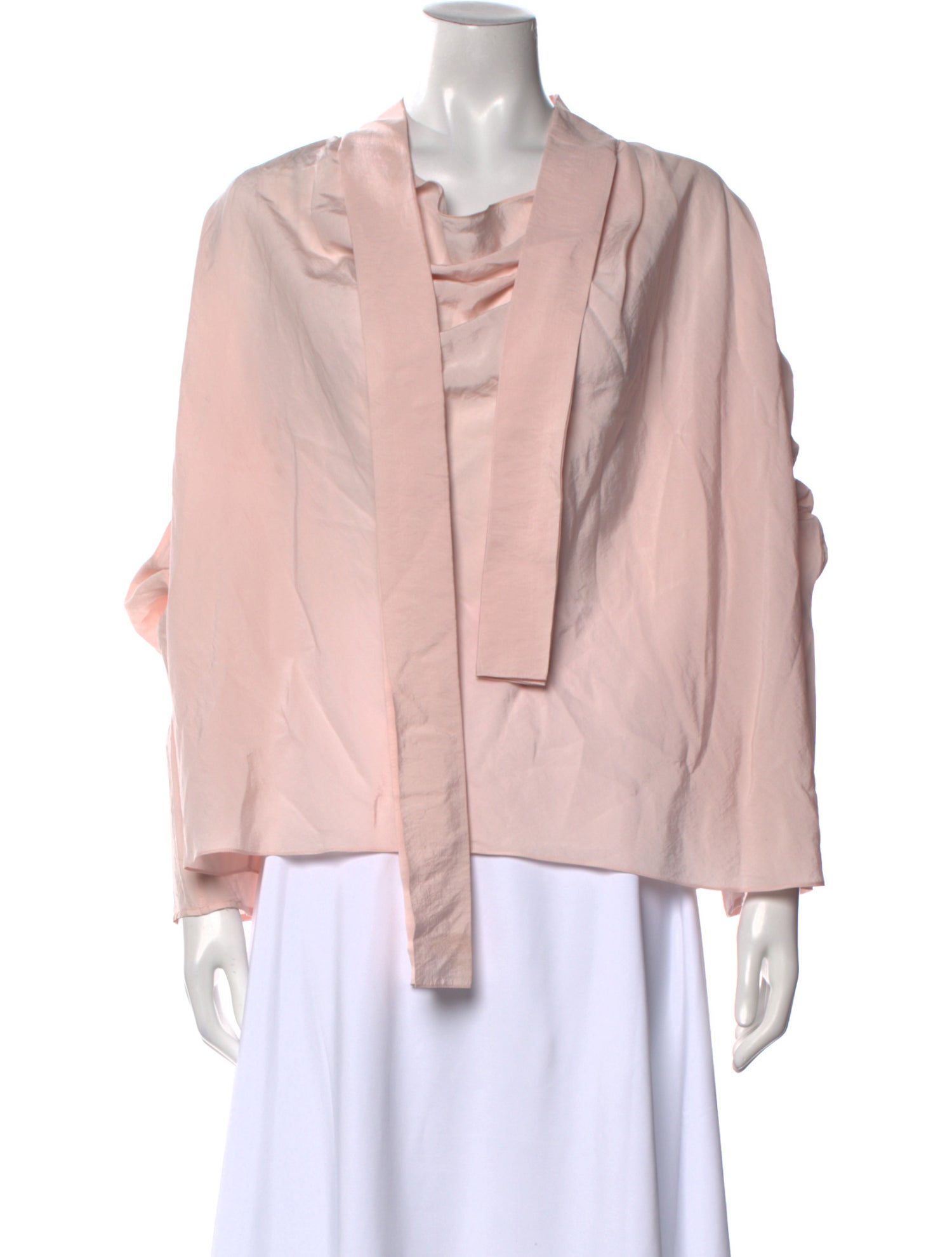 Lemaire Silk Cowl Neck Blouse