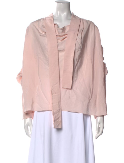 Lemaire Silk Cowl Neck Blouse