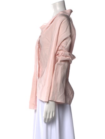 Lemaire Silk Cowl Neck Blouse