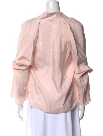 Lemaire Silk Cowl Neck Blouse