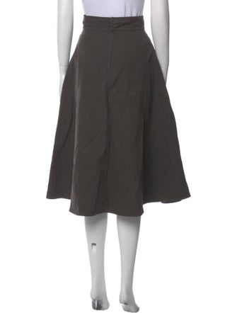Lemaire Linen Midi Length Skirt
