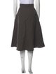 Lemaire Linen Midi Length Skirt