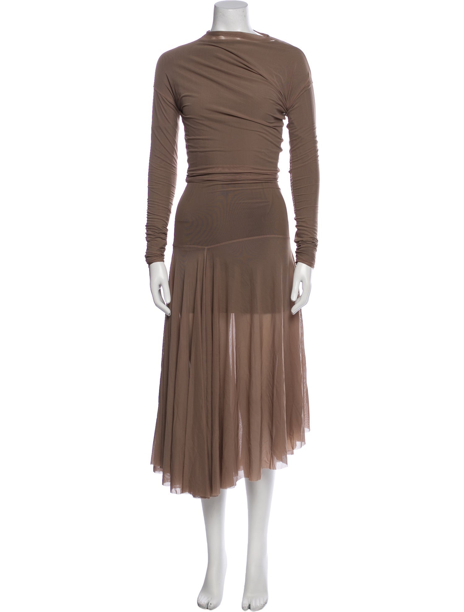 Lemaire Mock Neck Long Dress