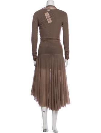 Lemaire Mock Neck Long Dress