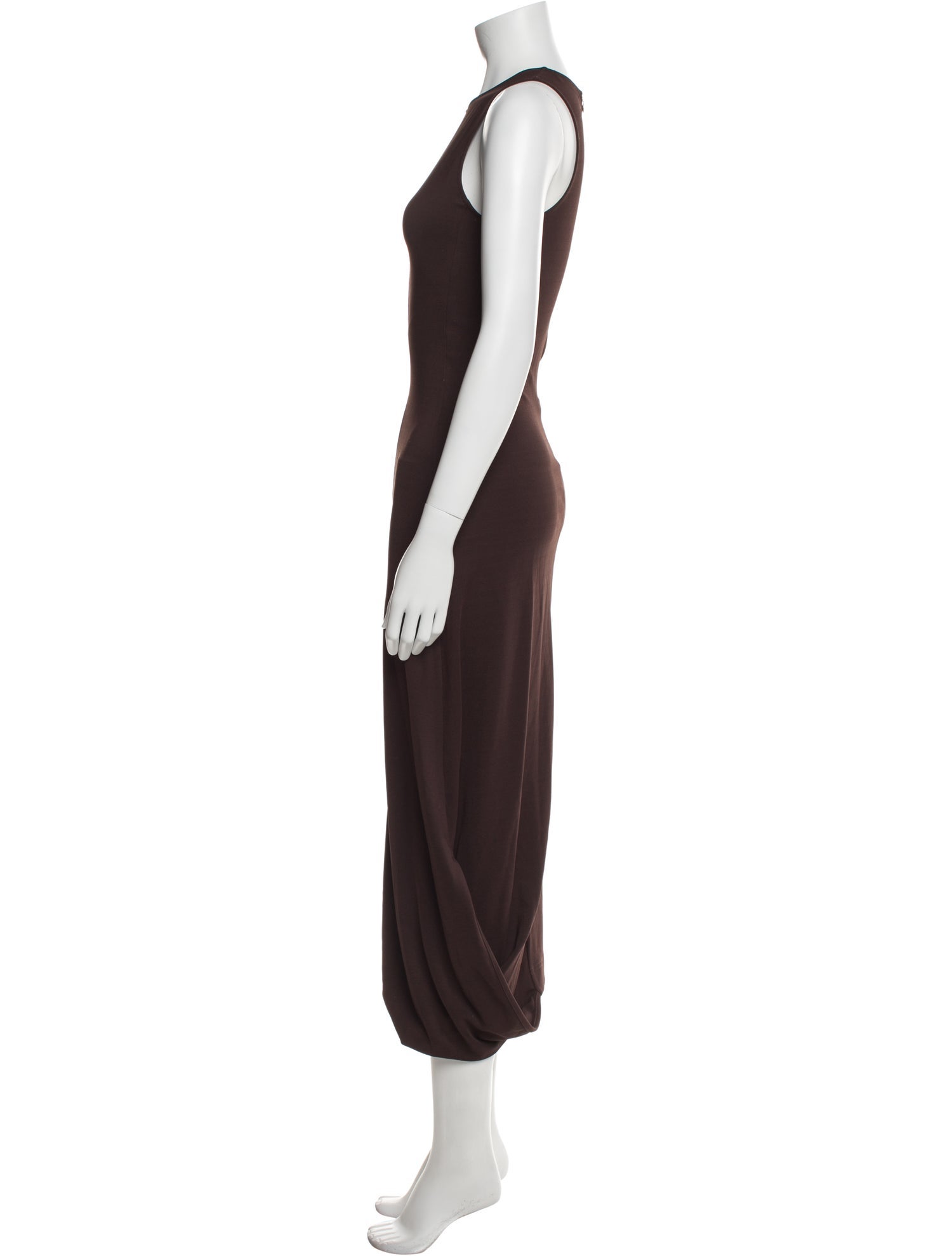 Lemaire Crew Neck Long Dress