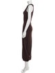 Lemaire Crew Neck Long Dress