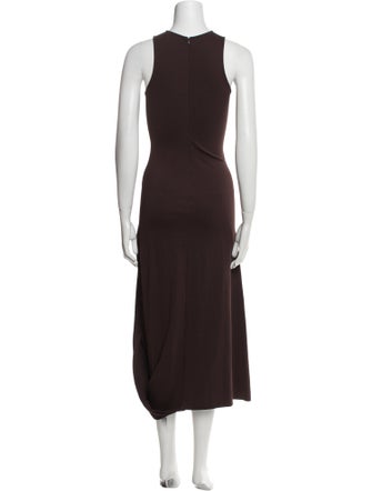 Lemaire Crew Neck Long Dress