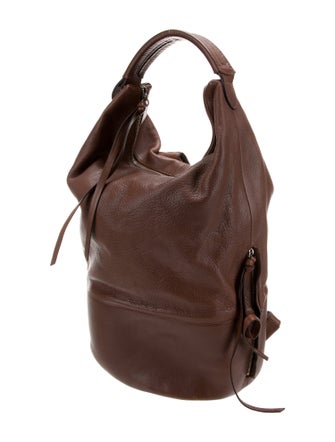 Lemaire Leather Bucket Bag