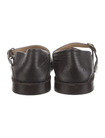 Lemaire Leather Mary Jane Flats