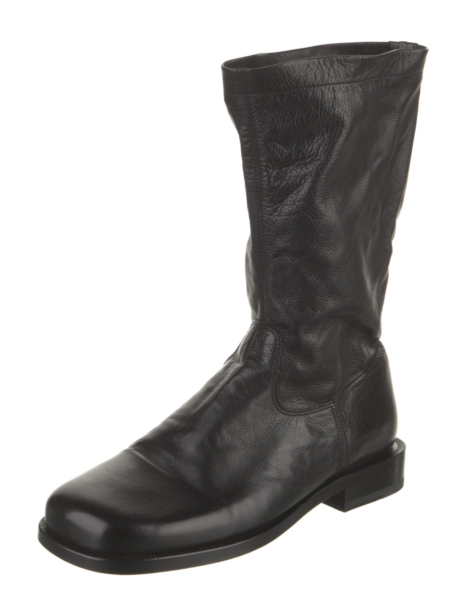 Lemaire Leather Moto Boots