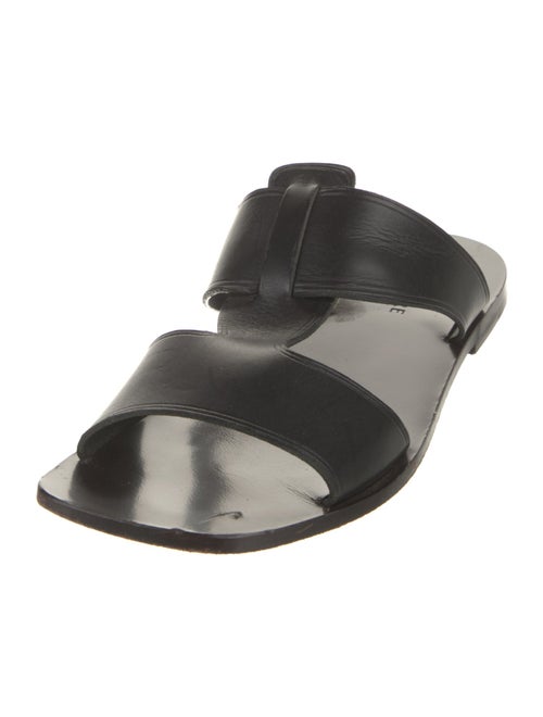 Lemaire Leather Slides