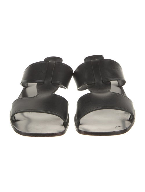 Lemaire Leather Slides