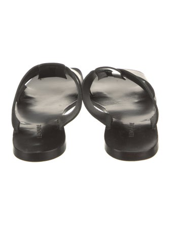 Lemaire Leather Slides