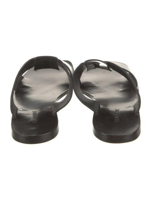 Lemaire Leather Slides