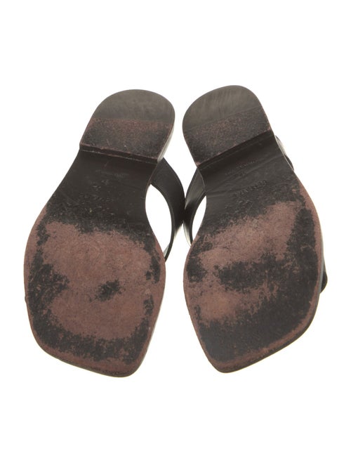 Lemaire Leather Slides