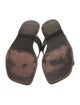 Lemaire Leather Slides