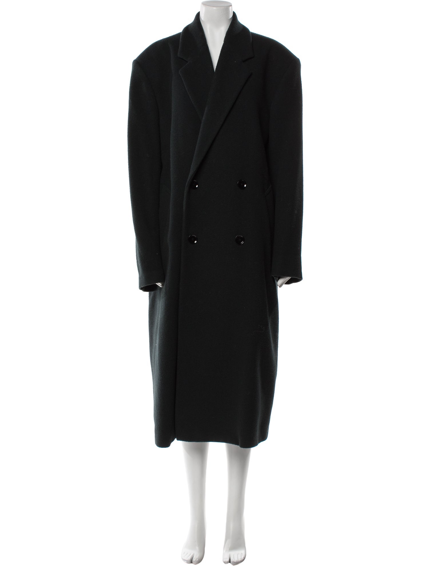 Lemaire Wool Peacoat