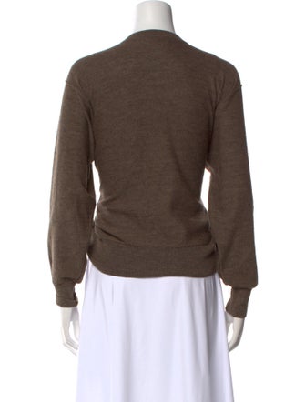 Lemaire Merino Wool V-Neck Sweater