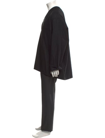 Lemaire V-Neck Long Sleeve Henley