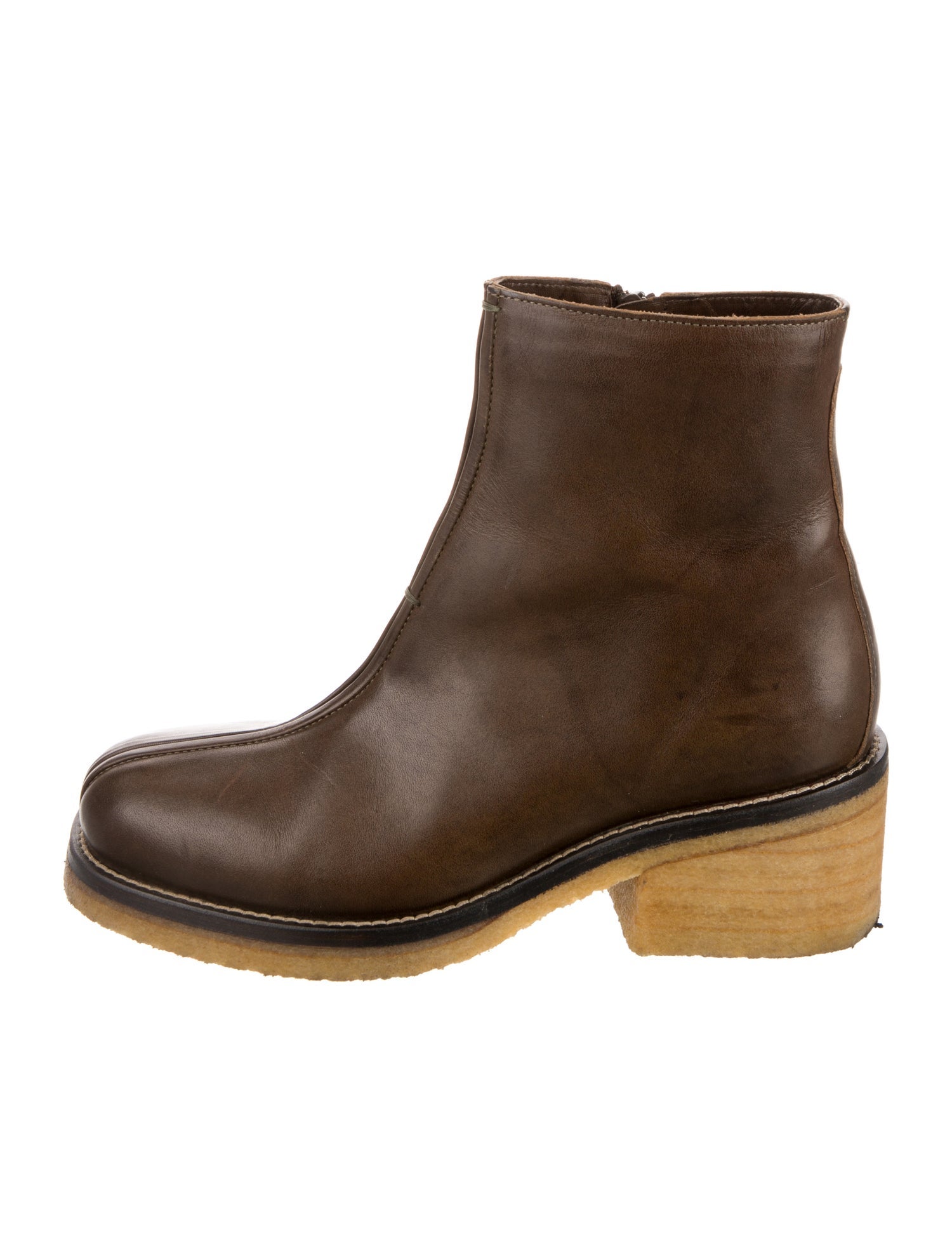 Lemaire Leather Boots