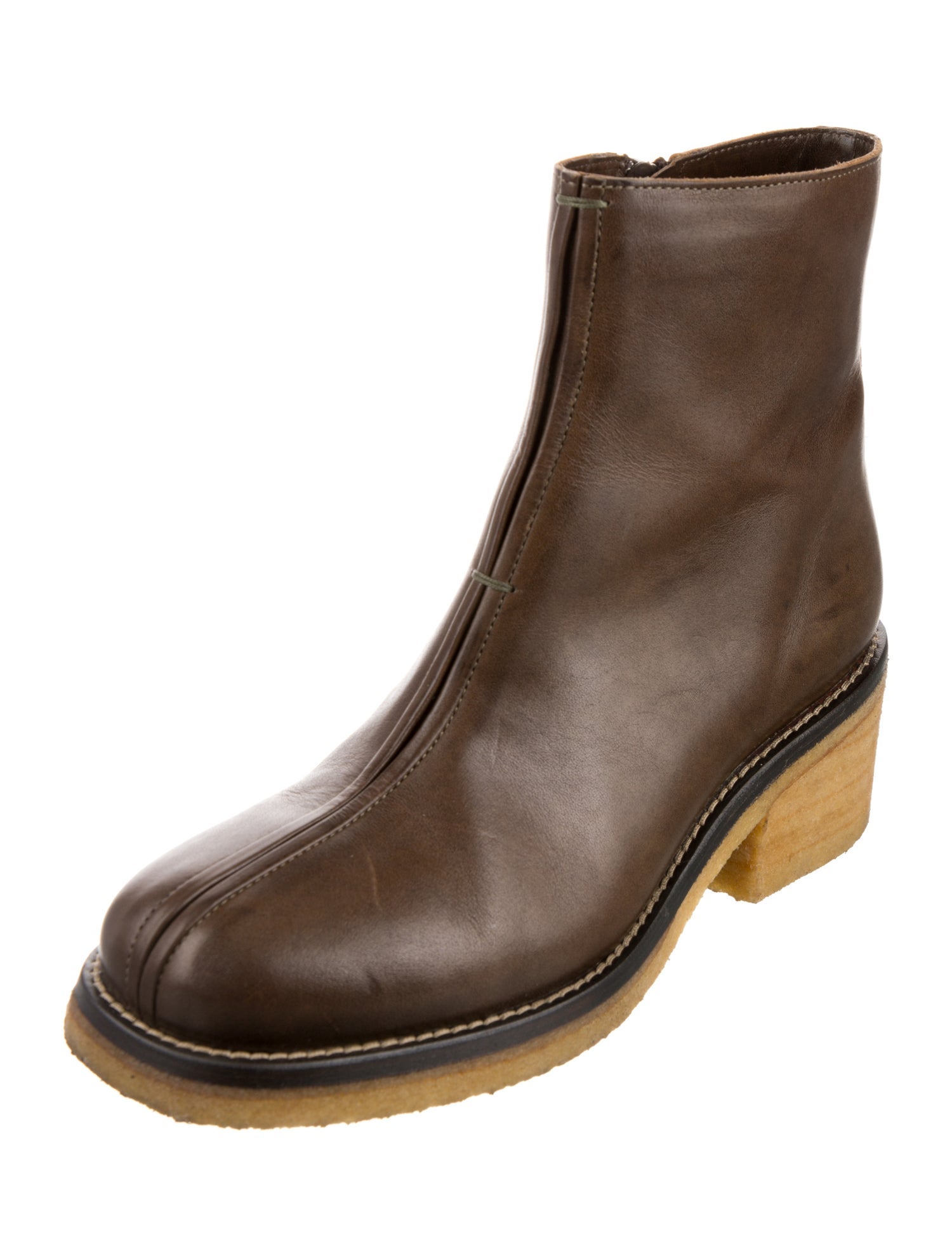 Lemaire Leather Boots