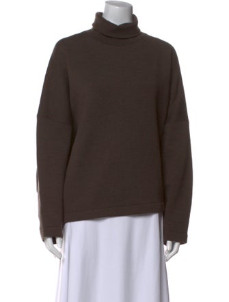 Lemaire Wool Turtleneck Sweatshirt