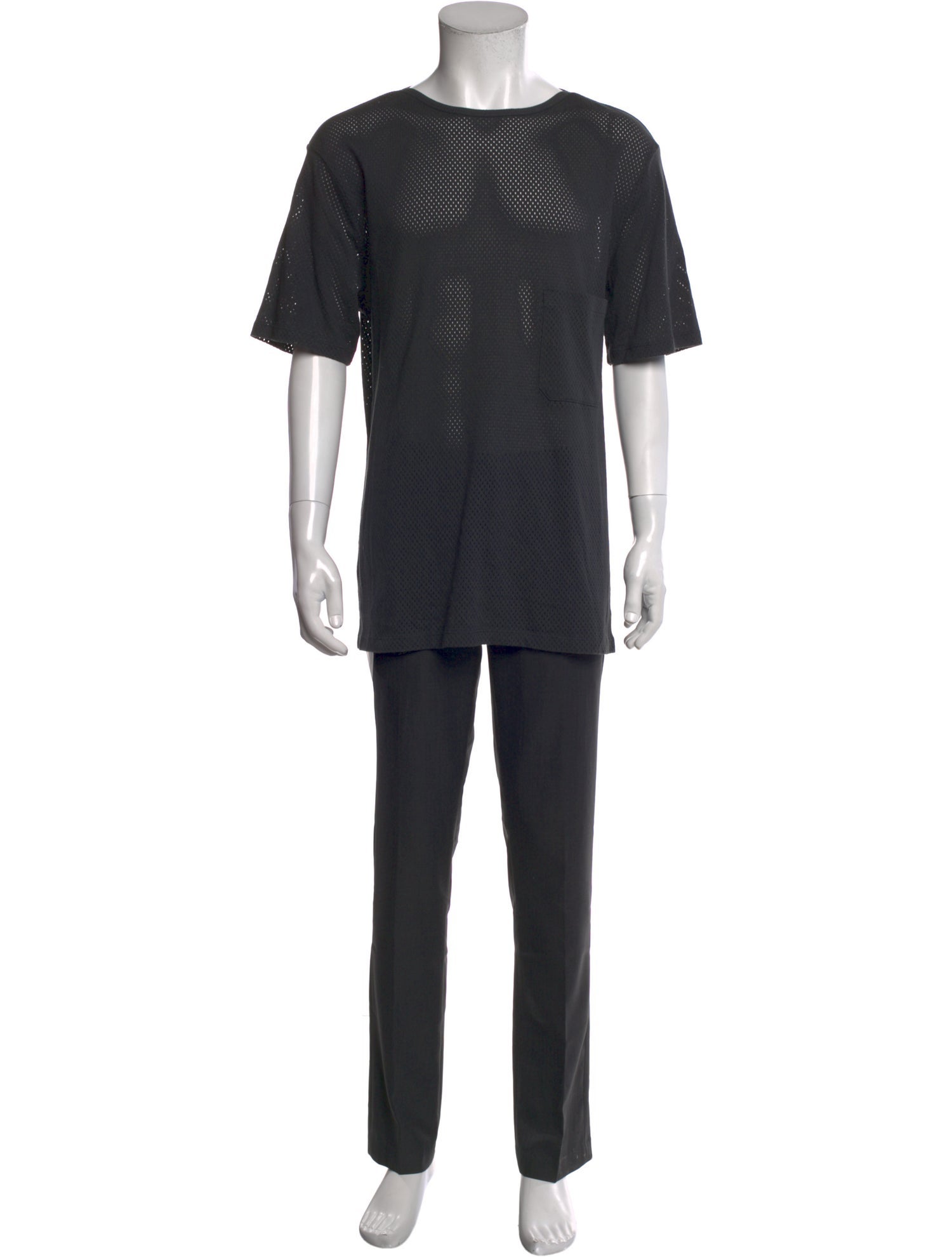 Lemaire Graphic Print Crew Neck T-Shirt