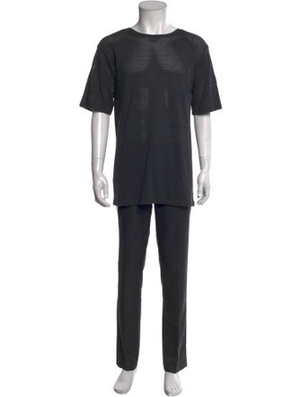 Lemaire Graphic Print Crew Neck T-Shirt