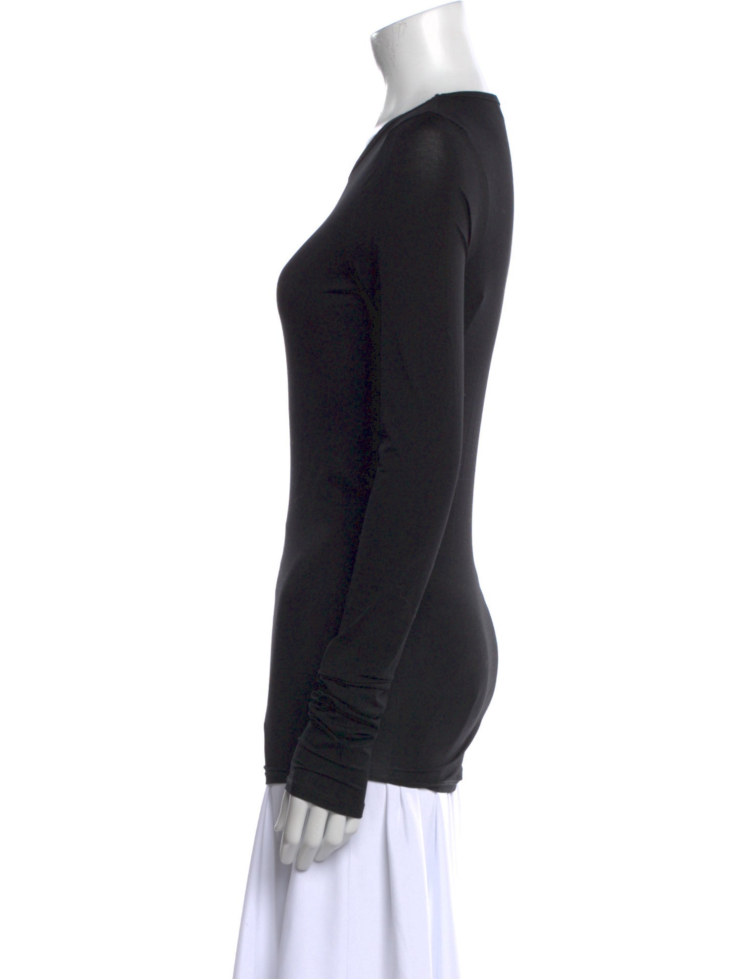 Lemaire Crew Neck Long Sleeve T-Shirt