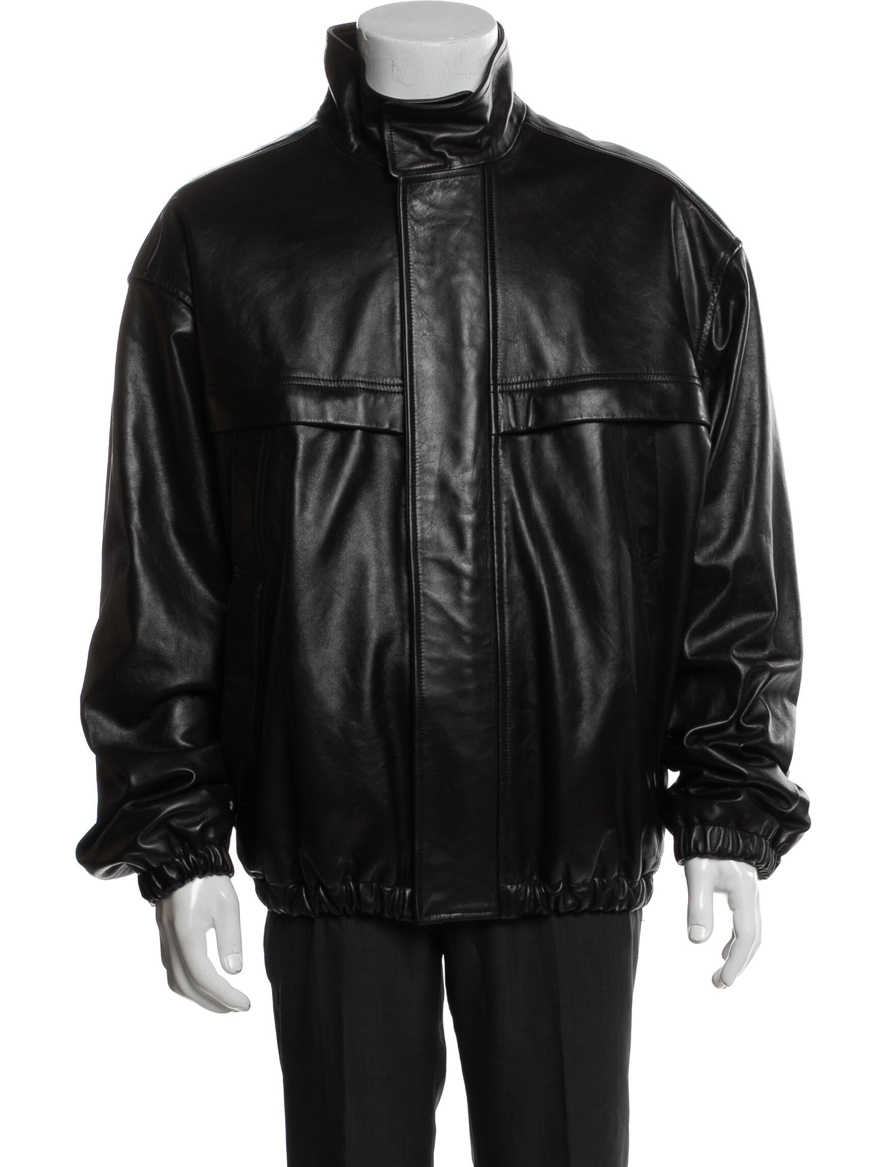 Lemaire Leather Moto Jacket