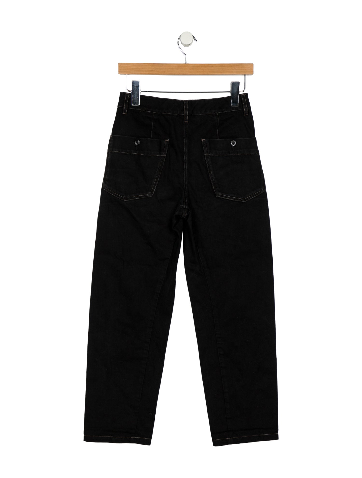 Lemaire High-Rise Straight Leg Jeans