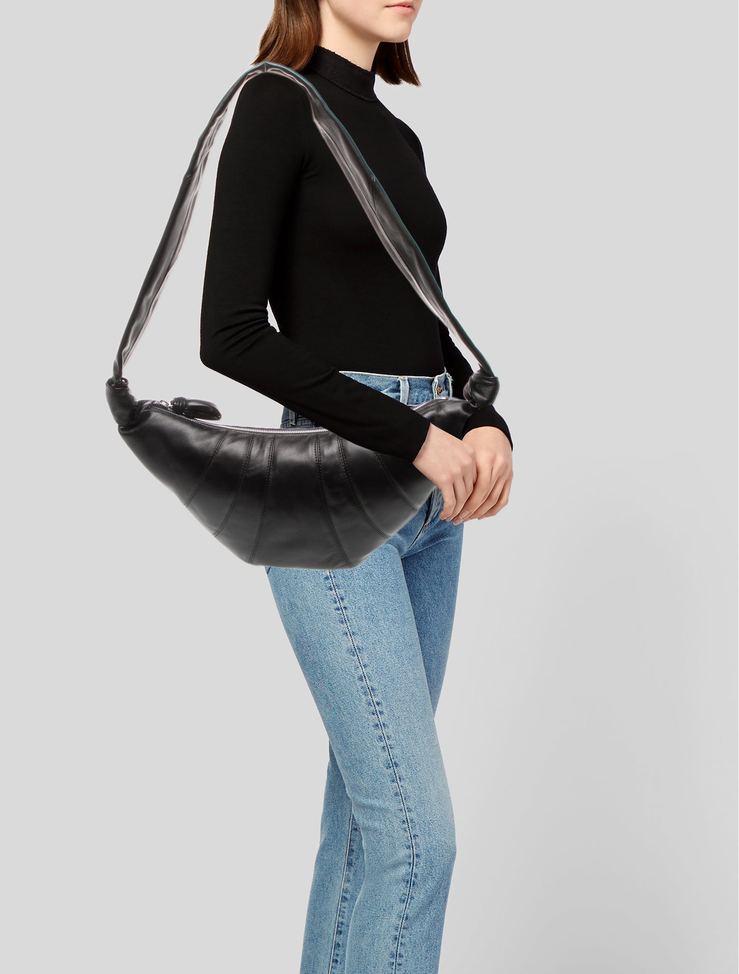 Lemaire Leather Shoulder Bag Medium w/ Tags