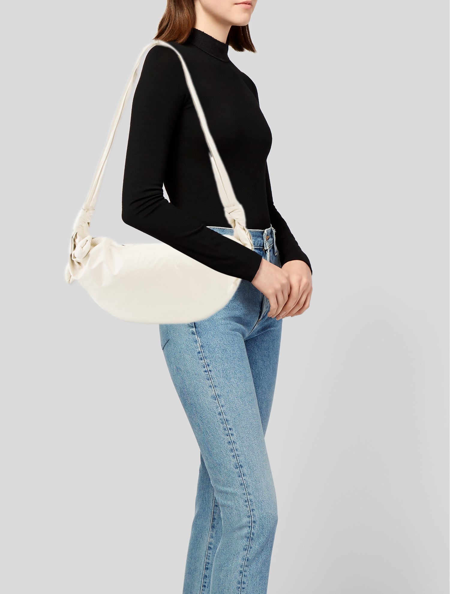 Lemaire Leather Shoulder Bag