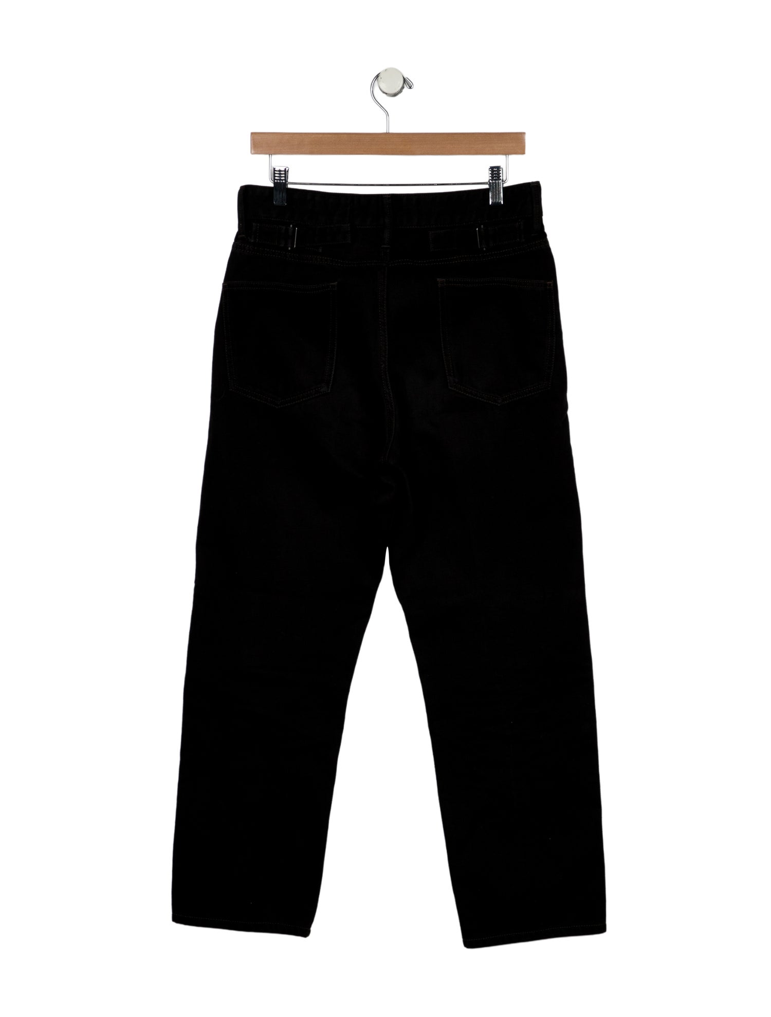 Lemaire High-Rise Straight Leg Jeans