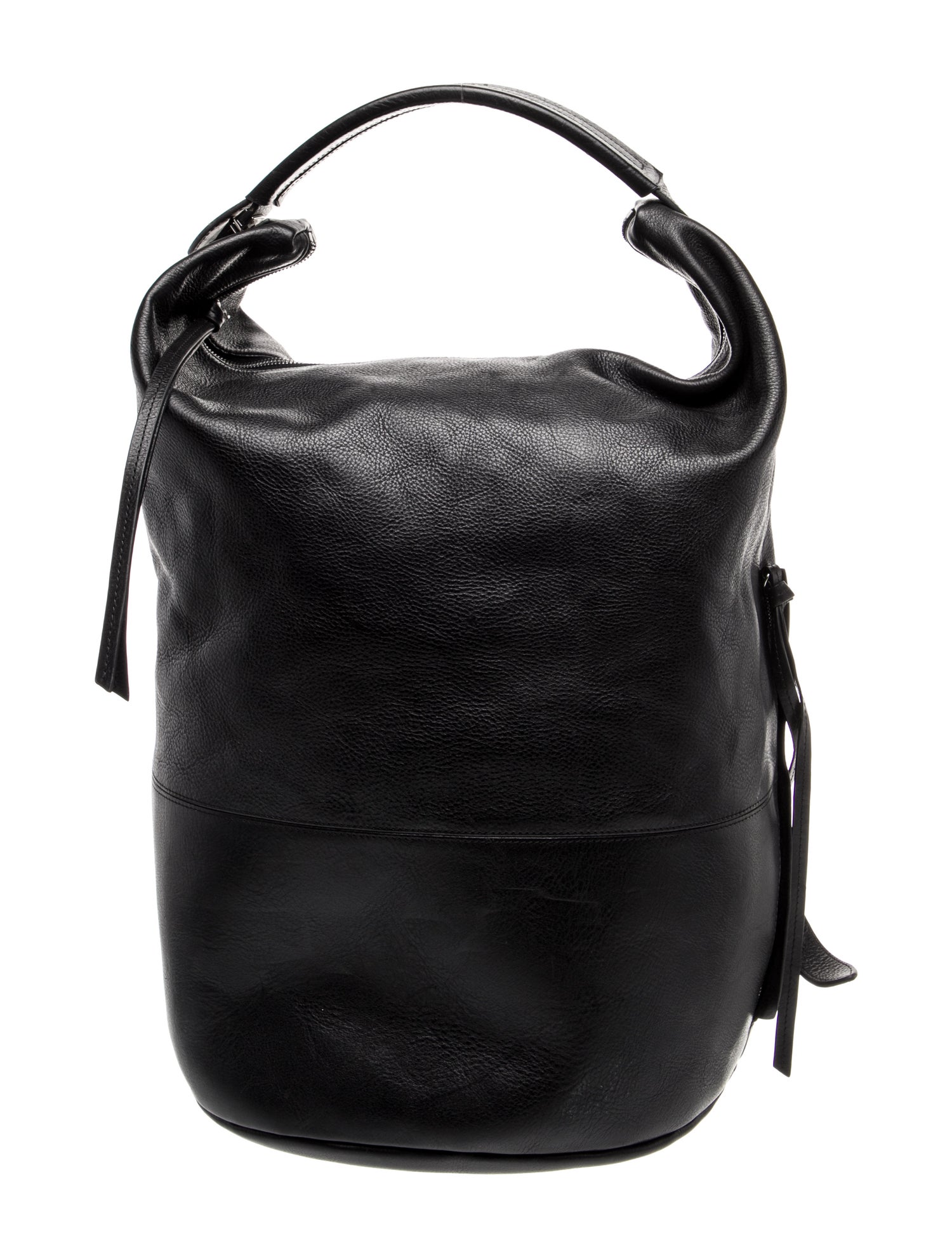 Lemaire Leather Bucket Bag