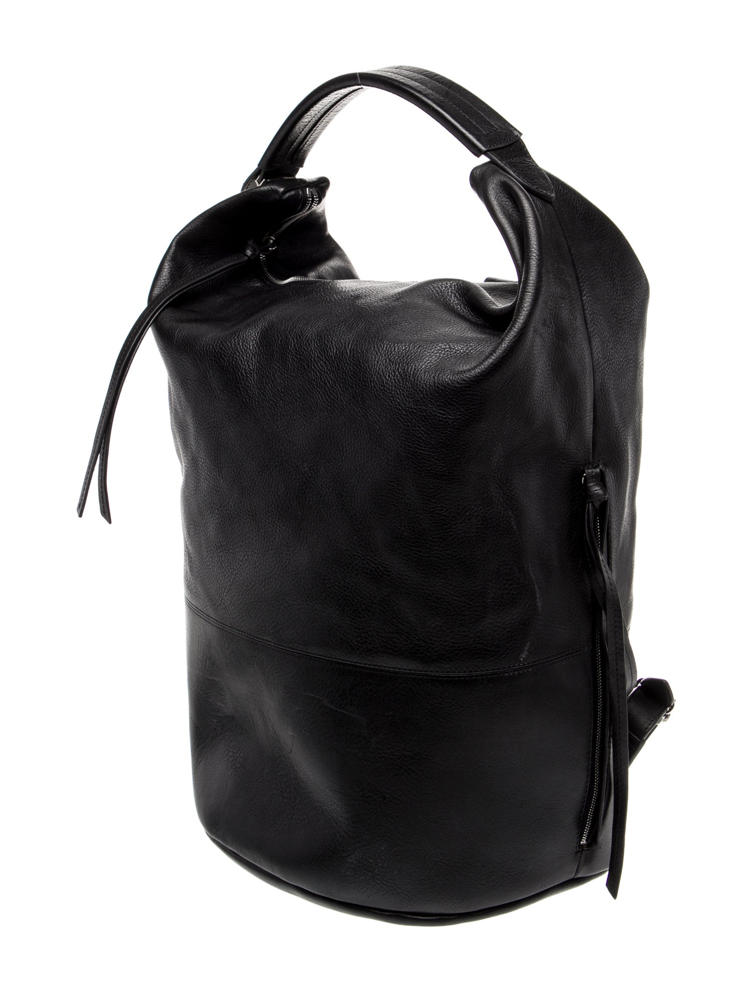 Lemaire Leather Bucket Bag