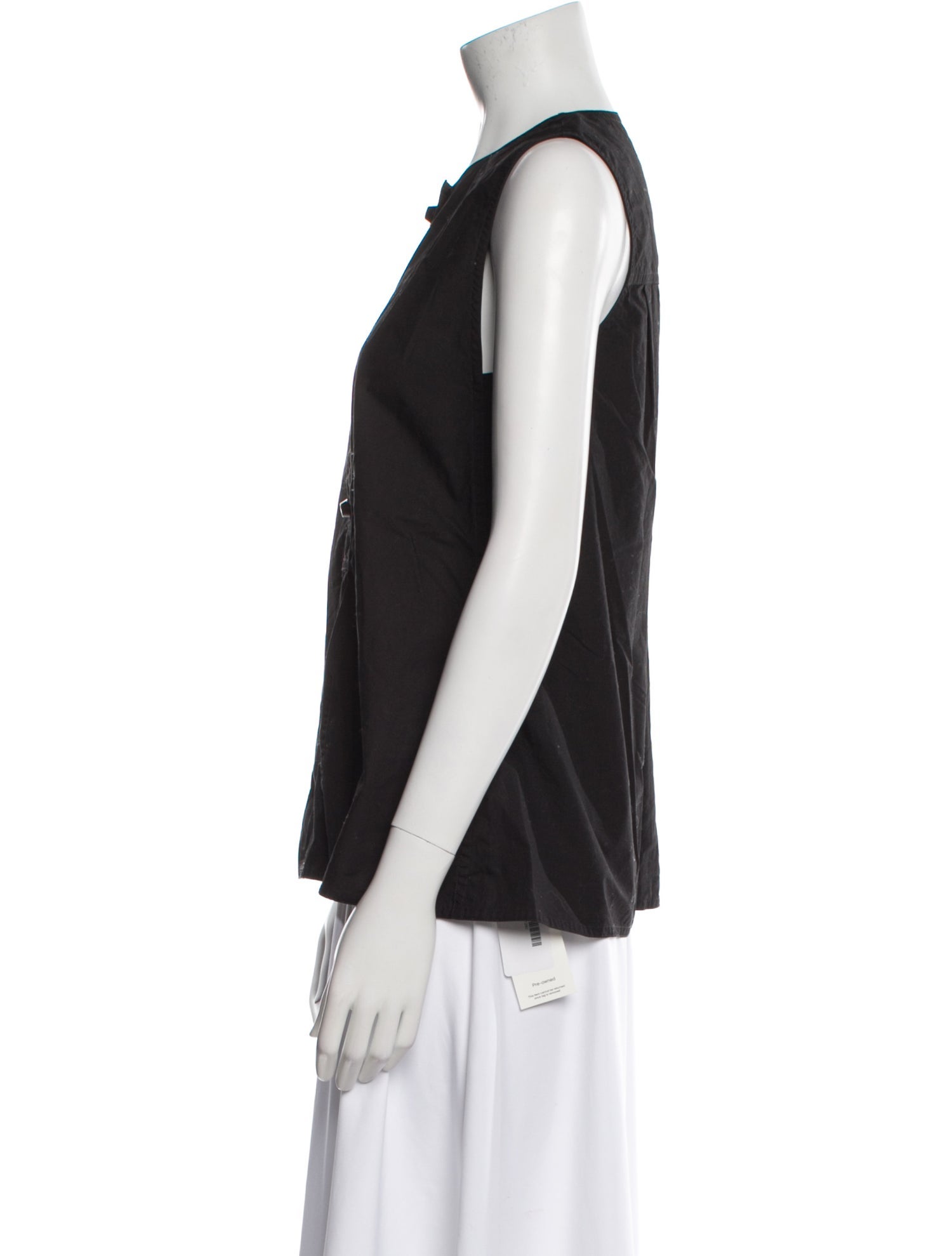 Lemaire Crew Neck Sleeveless Top