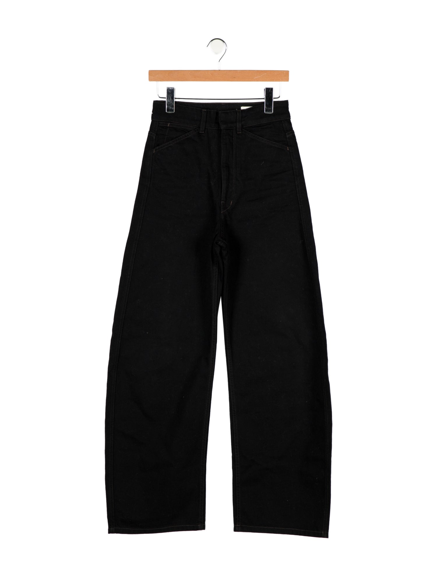 Lemaire High-Rise Wide Leg Jeans