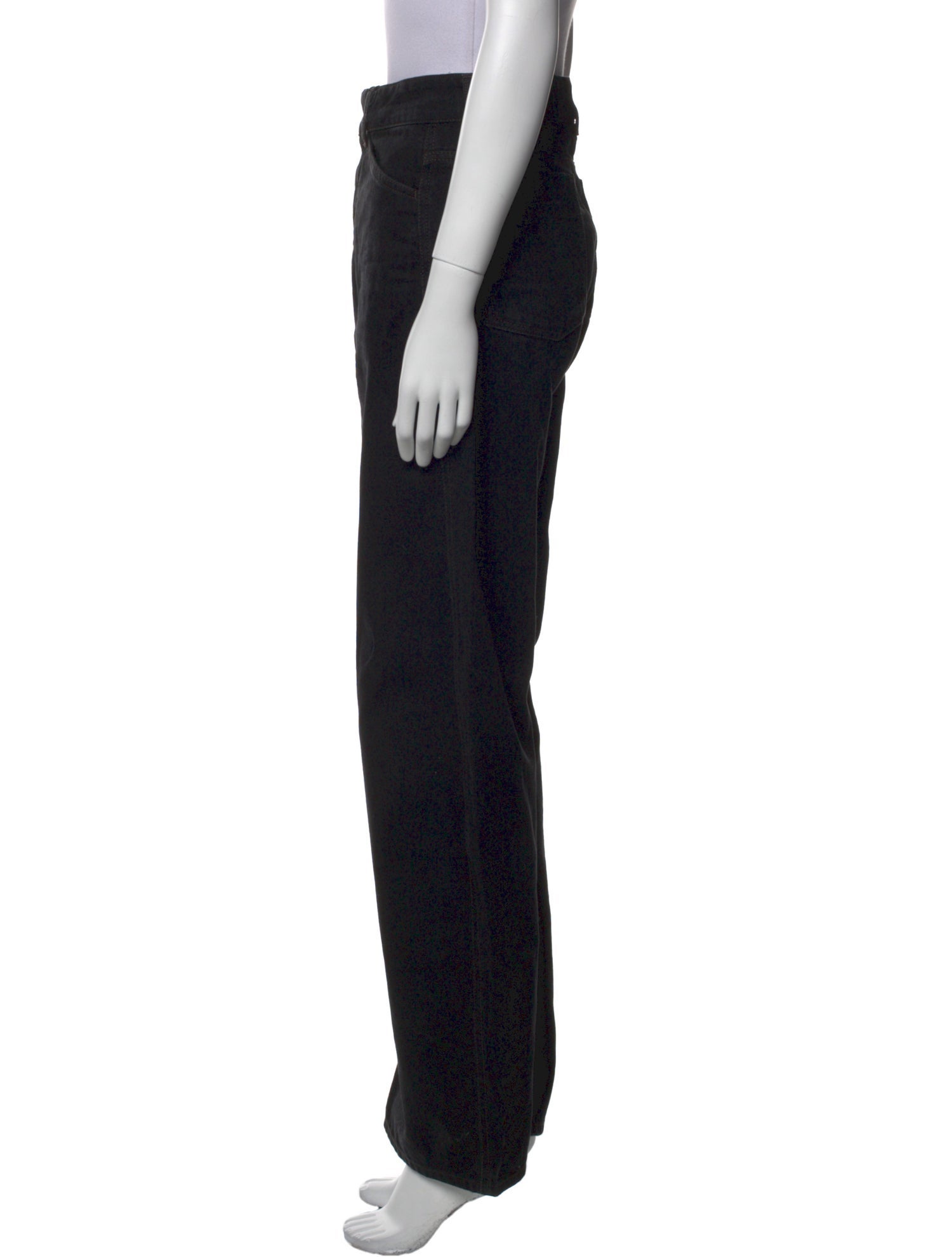 Lemaire High-Rise Wide Leg Jeans