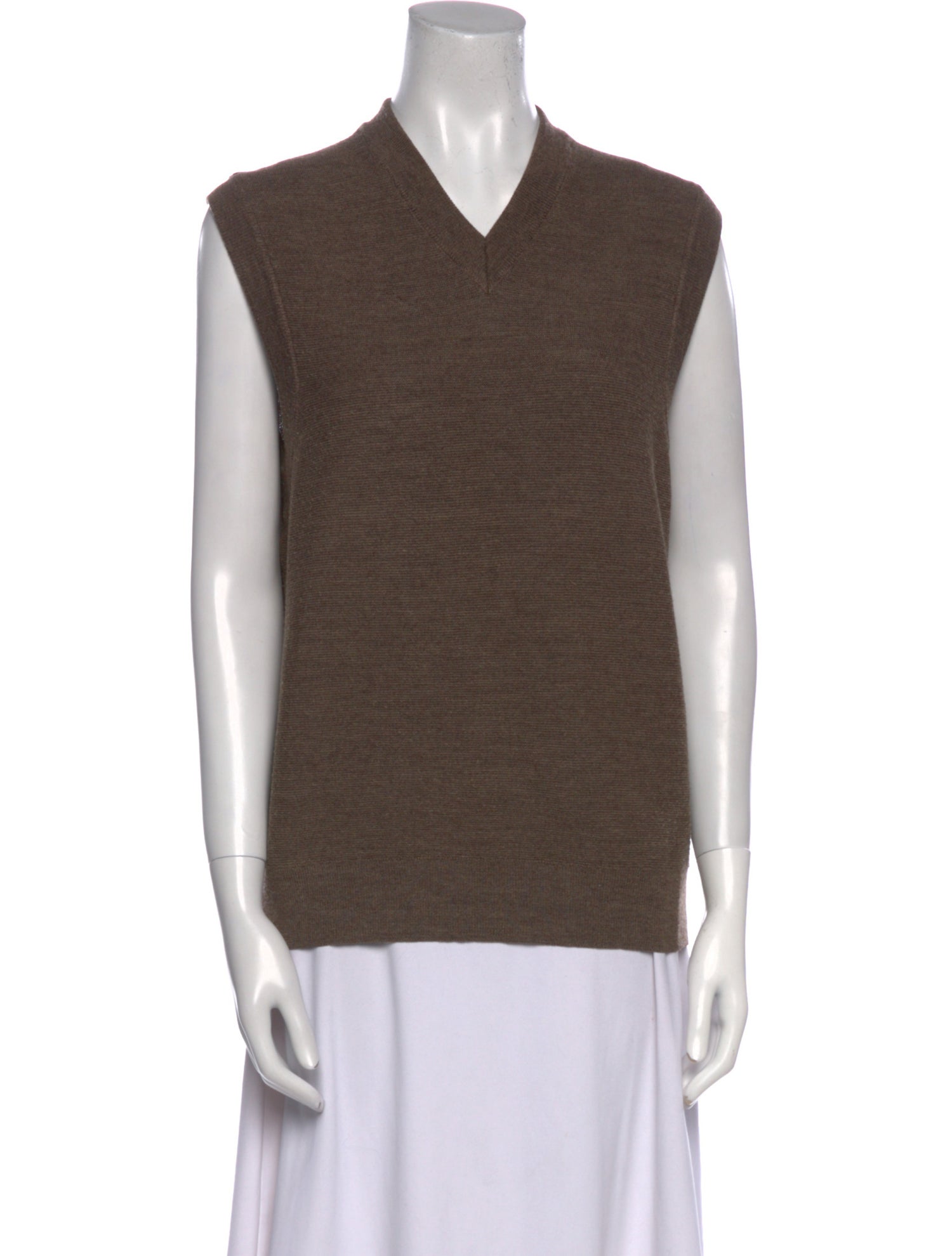 Lemaire Virgin Wool V-Neck Top
