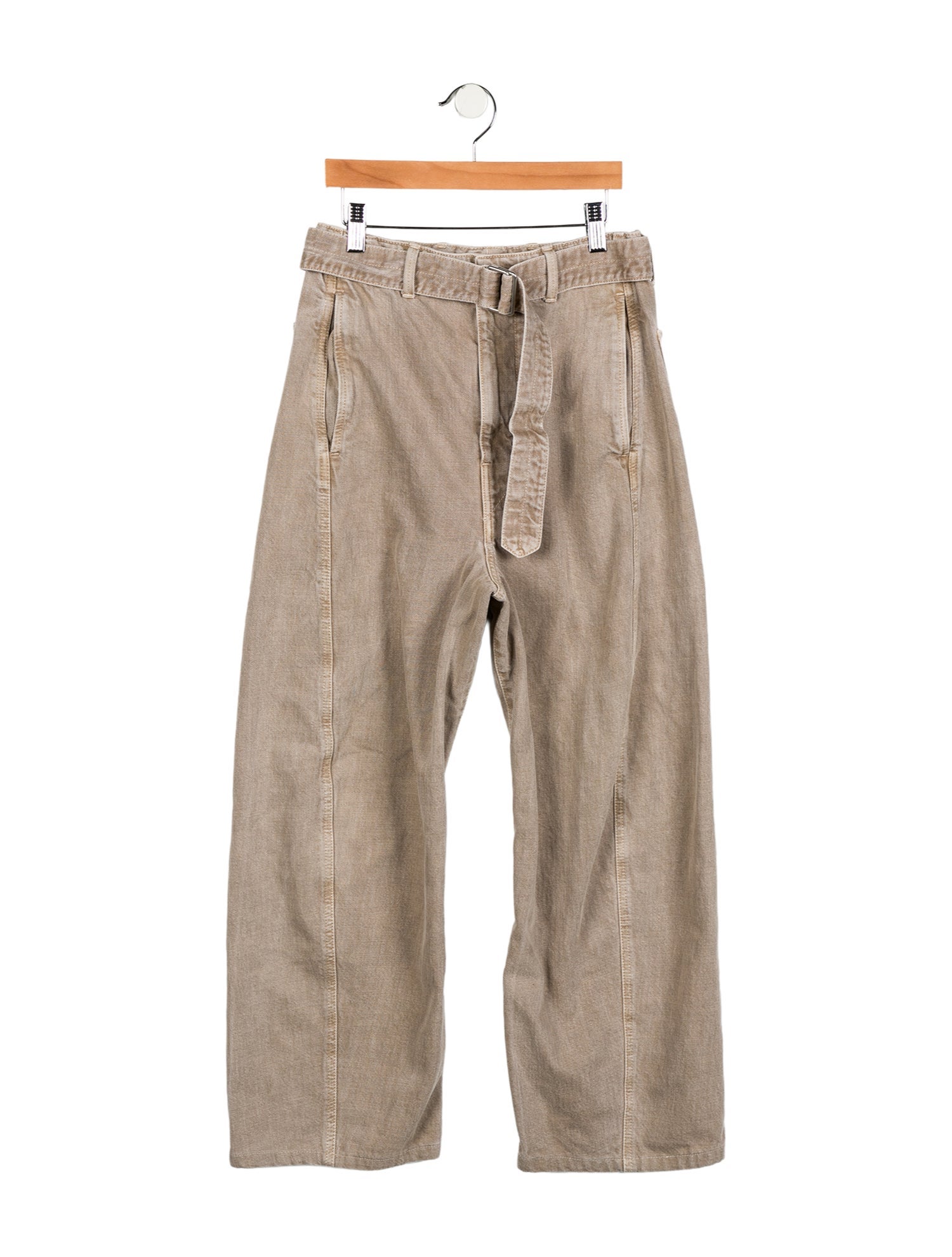 Lemaire High-Rise Wide Leg Jeans