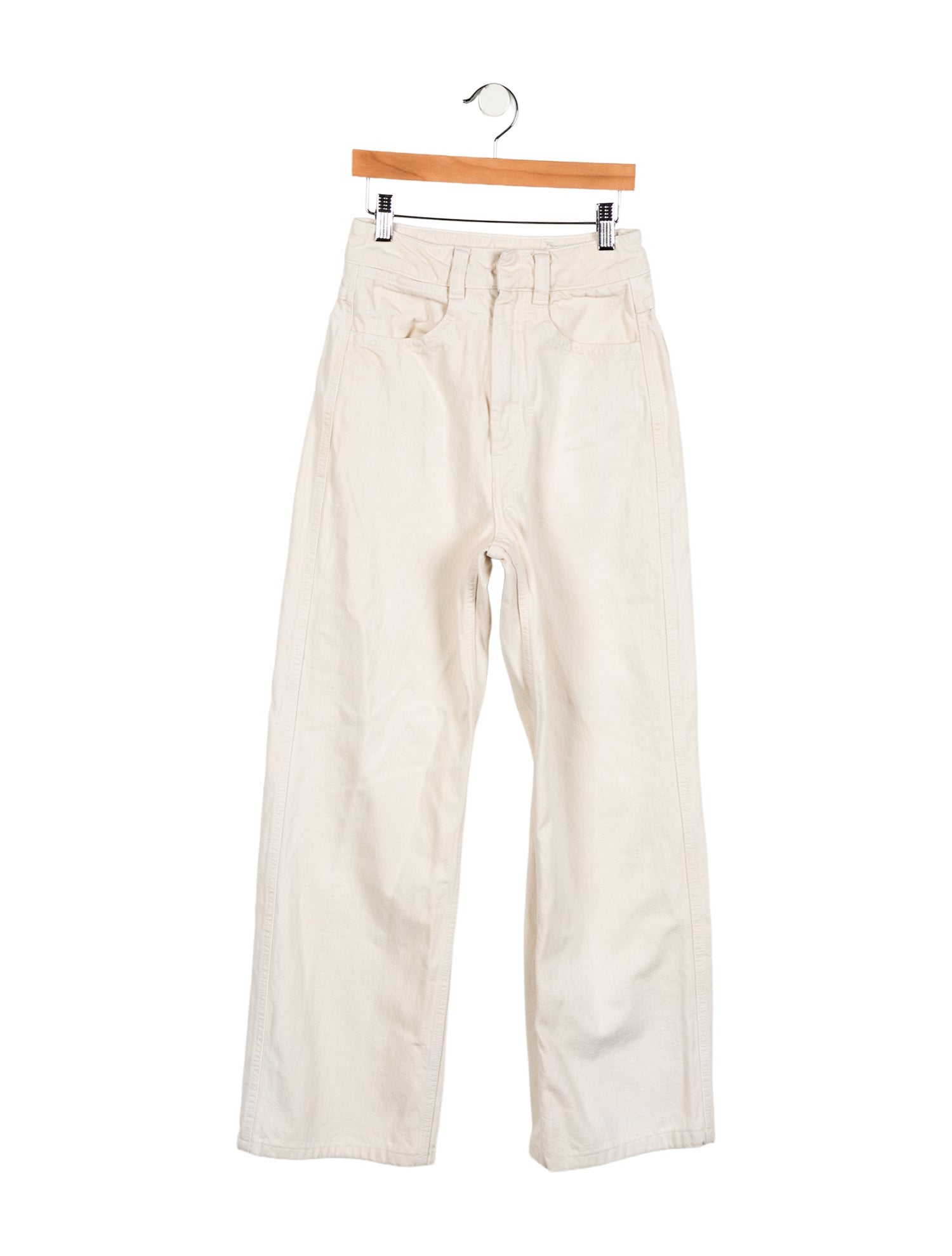 Lemaire High-Rise Straight Leg Jeans