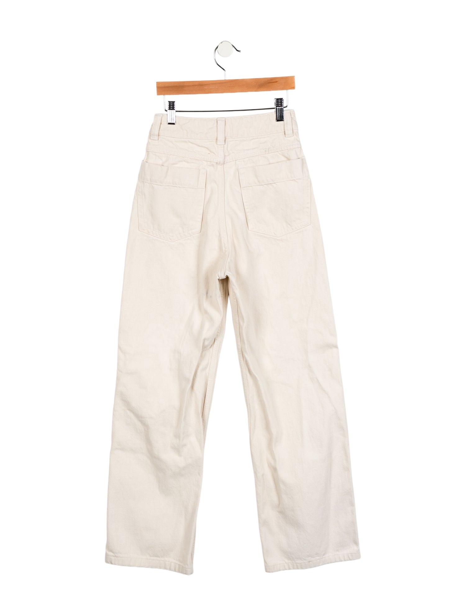 Lemaire High-Rise Straight Leg Jeans