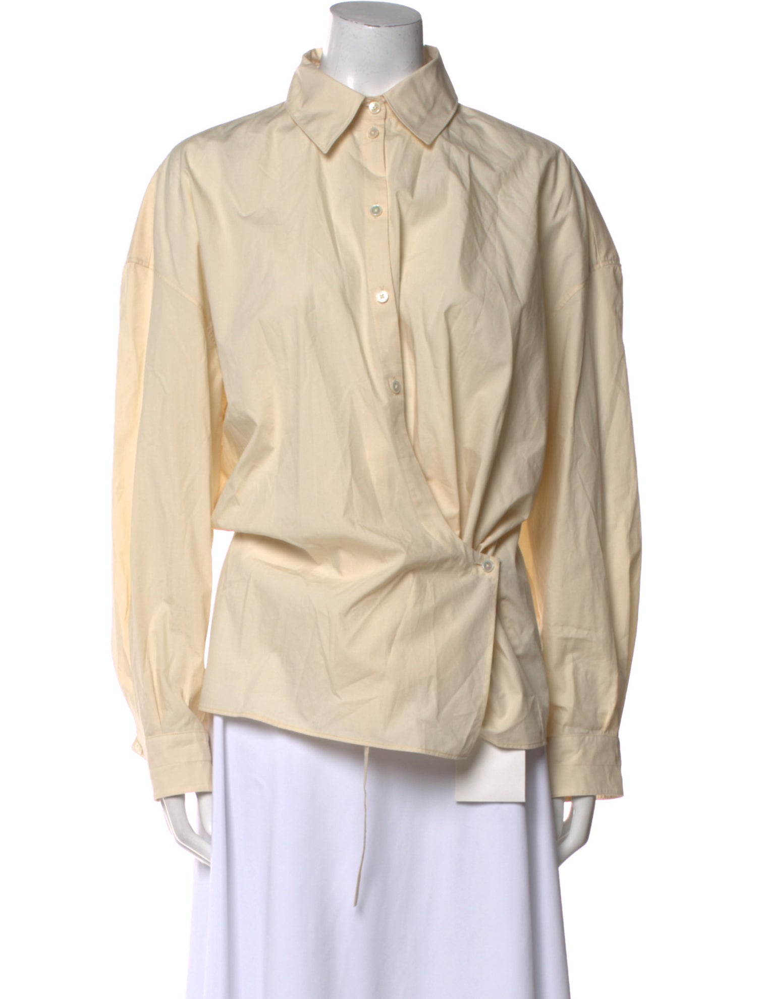 Lemaire Long Sleeve Button-Up Top w/ Tags